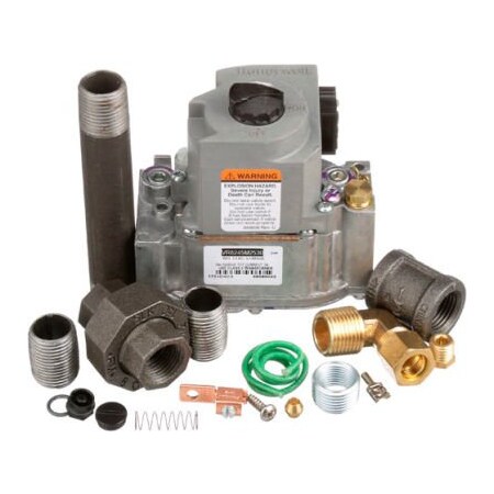 Allpoints 54-1035 Type VR8204A Gas Valve Kit; Natural Gas; 1/2 Gas In / Out; 3/16 Pilot Out
